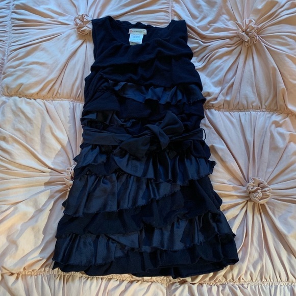 Crewcuts Silk & Cotton Ruffle Dress - Picture 1 of 6